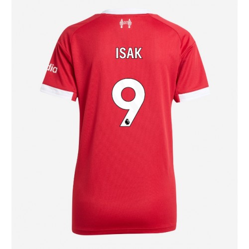 Stroje piłkarskie Liverpool Alexander Isak #9 Koszulka Podstawowej dla damskie 2025-26 Krótki Rękaw